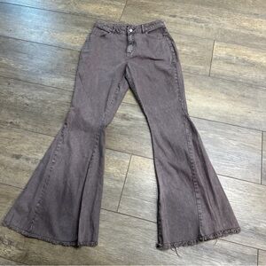 Versona Gray Flare & Wide Leg Jeans